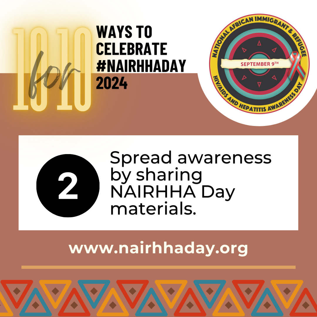 Ways to Celebrate NAIRHHA Day 2024 Graphic 2