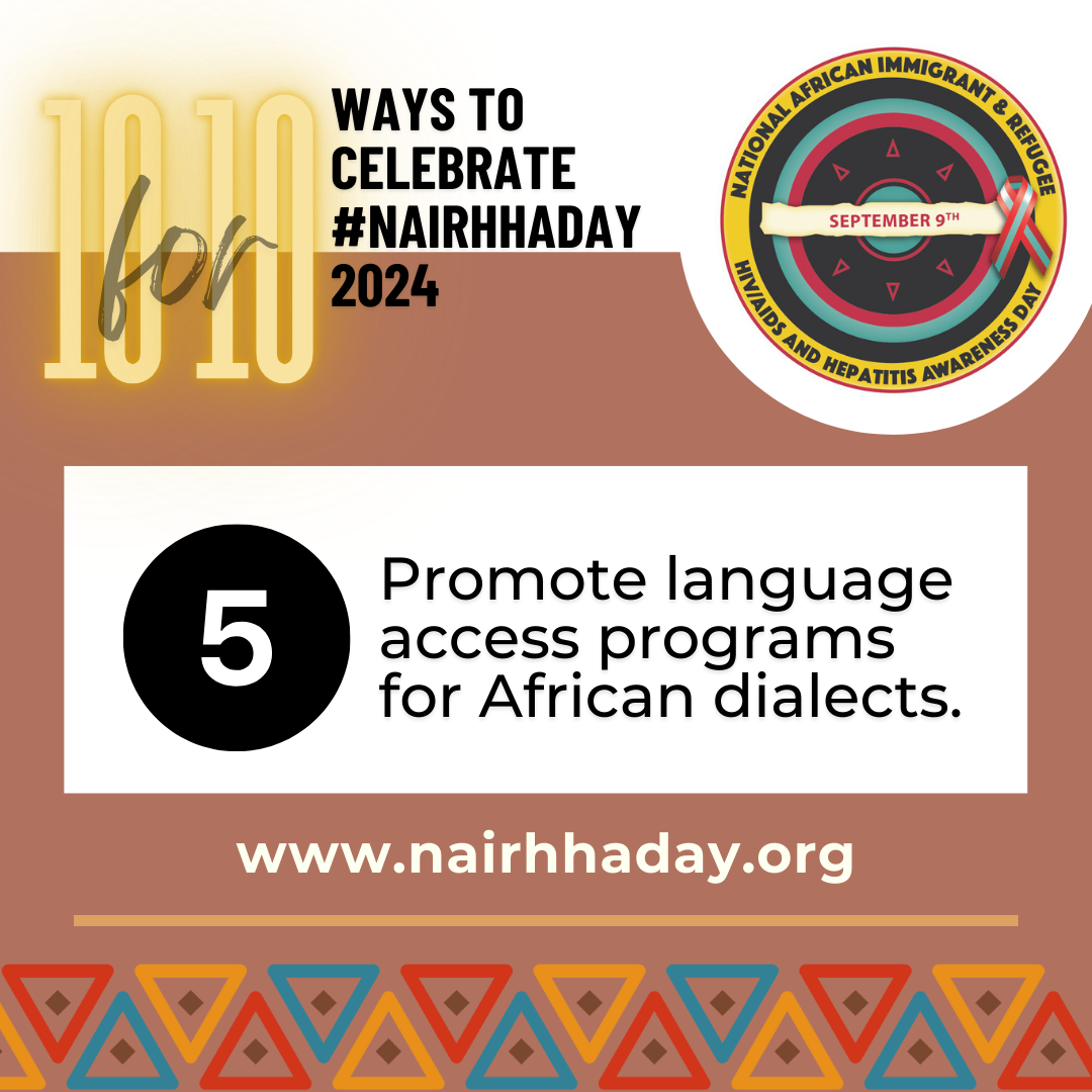 Ways to Celebrate NAIRHHA Day 2024 Graphic 5